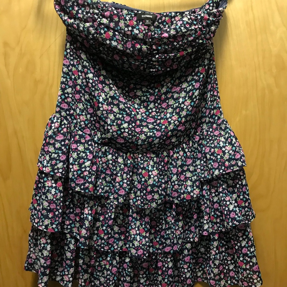 Express Floral Mini Dress brand new cute